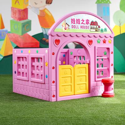 China Indoor Outdoor Cheap PP Plastic Kids Playhouse for sale