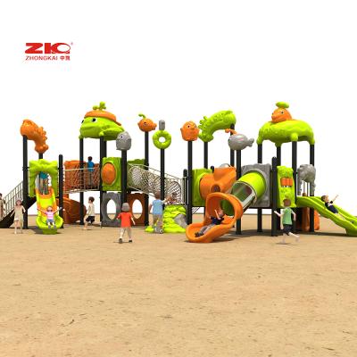 China 3-12years Fun Plastic Outdoor Playground Slide Equipment Plastic Playground for sale