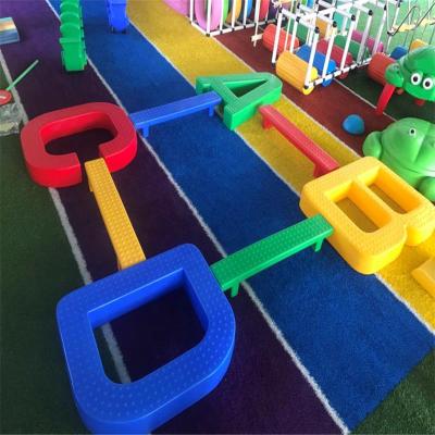 China LDPE MULTIFUNCTIONAL Plastic Imported Alphabet Co-Friendly Bridge For Playing And Exercising Toys For Kids On Sale for sale