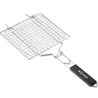 China Stainless Steel Wholesale Folding Outdoor Square BBQ Grills for sale