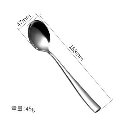 China Sustainable Cutlery 18/0 Stainless Steel Flatware Fork And Spoon Set for sale