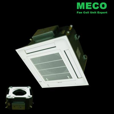 China Energy-saving DC motor 4 way cassette fan coil unit-1600CFM for sale