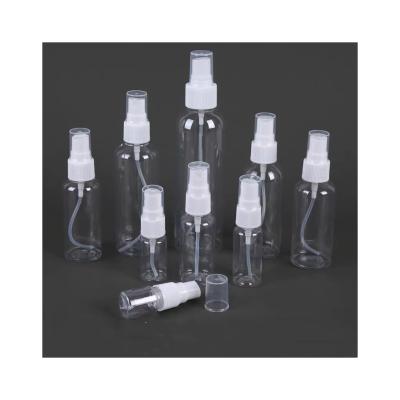 China Cosmetic Packaging Durable Using Low Price Empty Perfume Clear Plastic Spray Bottle for sale