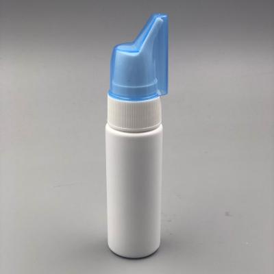 China Consumer Packaging 70ML Nasal Spray Plastic Empty Bottle 30/410 Plastic Medical Bottle for sale