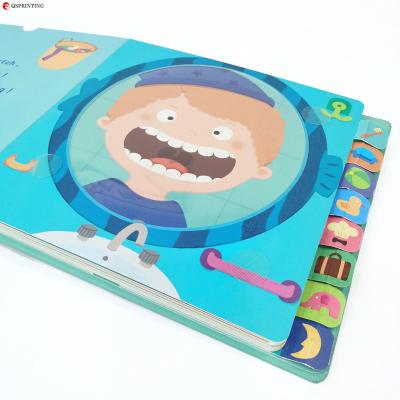 China price hardcover children's book printing custom hardcover children's hardcover children's book printing QS-B0001 for sale