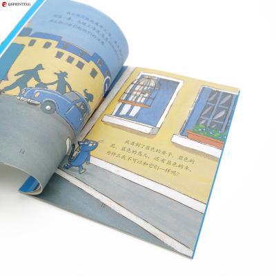 China Children Developing Intelligence Magazine Product Catalog Perfect Binding Book Offset Printing Custom Softcover for sale