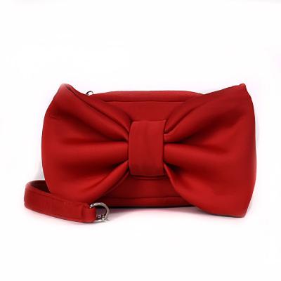 China 2021 Luxury New Design Velvet Bags Bow Decoration Designer Handbags Famous Brand Luxury Cute Purses for sale