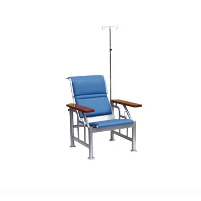 China Hospital Chair Stainless No Fold Hospital Clinic Transfusion Hospital Chairs for sale