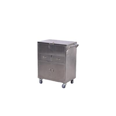 China Hospital trolley quality products color type hospital stainless steel multifuntional hospital trolley trolley furniture for sale