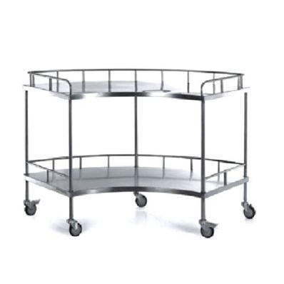 China Commercial Furniture Factory Direct Stainless Steel Hospital Furniture Surgical Instrument Trolley for sale