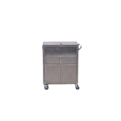 China Hospital Trolley Hot Product Material Stainless Steel Trolley Trolley For Type Hospital Hospital Furniture for sale