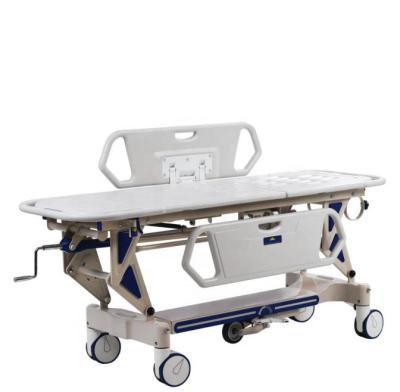 China Hospital Trolley 1950*640*500*900mm Appliances Factory Direct Sale Inpatient Medical Transfer Trolley for sale