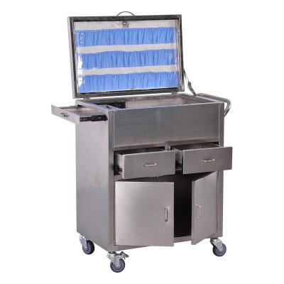 China Commercial Furniture Medical Equipment ABS Medicine Trolley Price for sale