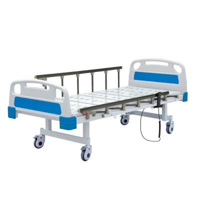 China Commerical Furniture Medical Equipment Two Functions 2 Cranks Manual Adjustable Hospital Beds For Sale for sale