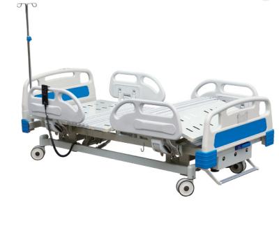 China Three Fuction ABS + Metal Three Function Electric Hospital Beds for sale