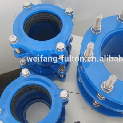 China General Epoxy Coating Malleable Iron Flange Adapter For PE Pipeline for sale