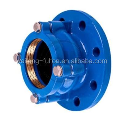 China General Malleable Iron Quick Connect Flange Adapter For PE/PVC/DI Pipe for sale