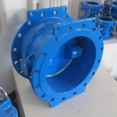 China General Malleable Iron Electric Actuator Operated Double Flanged Butterfly Valve DN80/DN100/DN200/DN250/DN300/DN500/DN1200 for sale