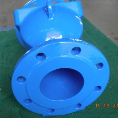 China General Ductile Cast Iron Check Valve Double Flanged Connection For Water Supply for sale