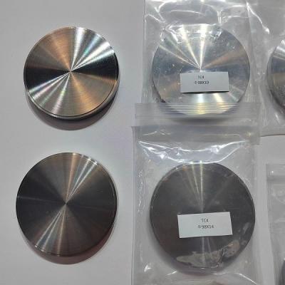 China 99.99% Purity Sputtering Metal Target With Polished Surface Crystal Structure for sale