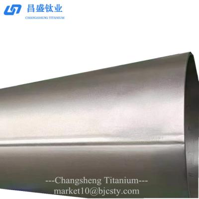 China Titanium Welded Tubes Condenser Pipe Gr1 Gr2 Gr12 Heat Exchanger Tubing for sale