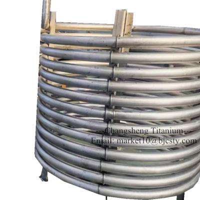 China Lightweight Titanium Coil Tubing / Titanium Coil Coiled Tubing for Aerospace for sale