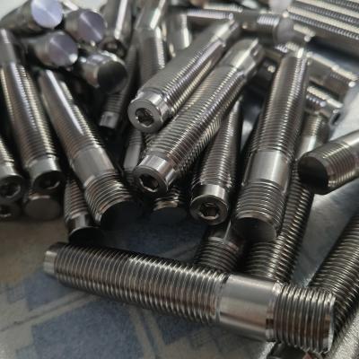 China Gr.5 Titanium Fasteners Automobile Wheel Bolts And Nuts M14x80mm for sale