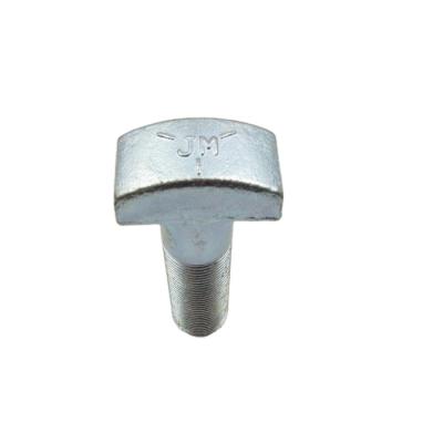 China Stainless Steel M22 T-bolt Bracket High Tension Hex Bolt F10T Full 10.9 T-bolt for sale