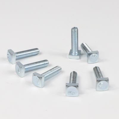 China Galvanized High Quality Stainless Steel JM Brand Square Head Bolt for sale