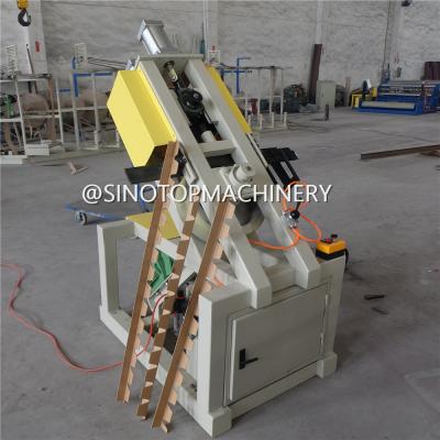 China Continuous v steel roll edge protector slotting machine ZHGQ-120C for sale