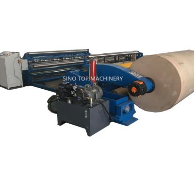 China Heavy duty hydraulic bench roll slitter and paper rewinder machine 2.7*1.75*1.5m for slitter and rewinder machine for sale