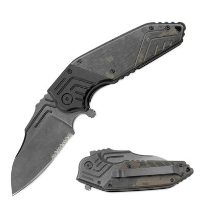 China Easy Carry High Quality G10 Handle Stainless Steel Pocket Knife Folding Knife Camping Knife for sale