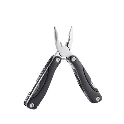 China Professional Multifunctional Pocket Knife Stocked Stainless Steel Pliers 11 in 1 Multitools with Safety Lock and Nylon Bag for Outdoor for sale