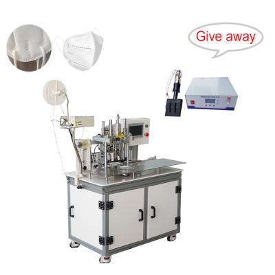 China Factory Manual Face Disposal Machine Earring Spot Welding Machine Semi Automatic Mask Machine for sale