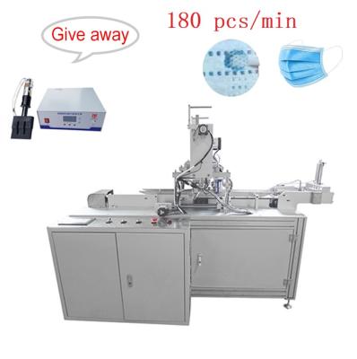 China Make Disposable Semi Automatic Masks CE Semi Automatic Flat Mask 3 Ply 3 Ply Mask Machine Machine Semi Automatic Mask for sale