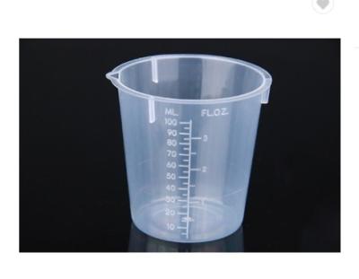 China Viable plastic measuring cup 100ml for sale