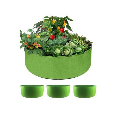 China Durable Durable Heavy Duty 400g Plant Grow Bag 1-400 Gallon Flower Pot Large Gallons Vegetable Vegetable For Growing Bags White for sale