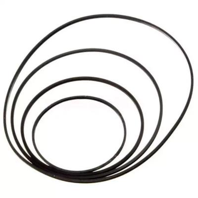 China Rubber Flat Belts Turntable Rubber Transmission Belts For All Size Phonograph Players for sale