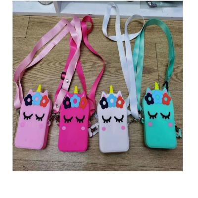 China 1.55 dollar waterproof model YH-GJB008 class newest styles 7.5x10.5cm silicone kids fashion bag with different colors for sale