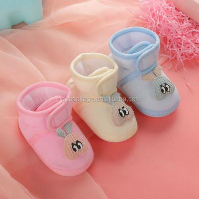 China YearBaby 1.15 Dollars Model YH-LBB002 Winter Light Stock 0-1 Shoes Infant First-Walking Soft Children's YearBaby Trainers Sports Shoes for sale