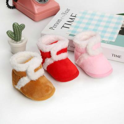 China 1.15 Dollar Model YH-LBB003 Winter Shoes Stock 0-1 YearBaby Trainers Infant Soft First-Walking Lightweight Toddler Kids Running Shoe for sale