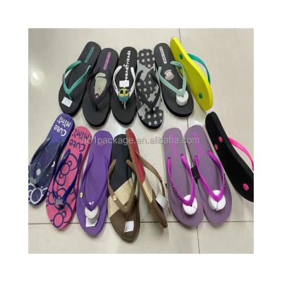 China Quick-drying 0.56 dollar model YH-KLT002 ​​size 36-40 different mix styles for good quality women's slippers for sale