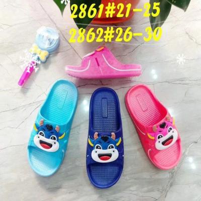 China Around 0.95 dollars 21-30 mix model YH-WY012 newest size girls and boys good quality custom bedroom slippers for sale