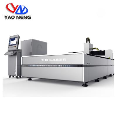 China Water Cooled Fiber Laser Metal Cutting Machine 3015 Large Area CNC Laser Cutter 2000W 10mm Capacity Sheet Metal Fiber Laser Cutting Machine for sale