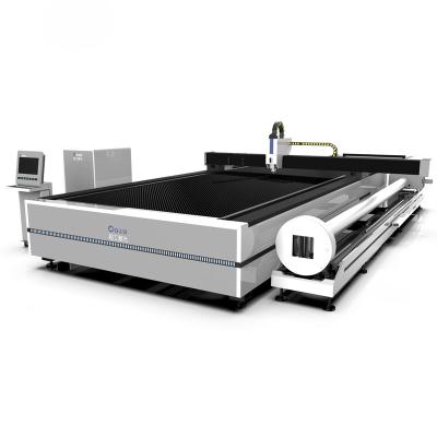 China 3015 1000w 2kw 4kw Water Cooled Exchange Tube Pipe Plate Integrated Stainless Steel Aluminum CNC Fiber Laser Cutting Machine for sale