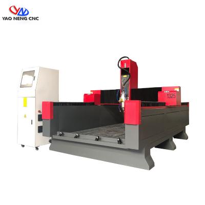 China Stone& Wood Engraving and Cutting Single Head 1325 Water Cooling Spindle Stone CNC Router Carving Cutting Router Machine for sale