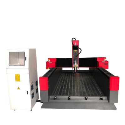 China Stone Carving Stone Cutting Machine 1300*2500 CNC 3d Engraving Spindles CNC Stone Cutting Machine for sale