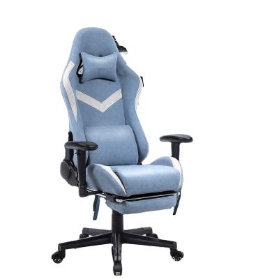 China Convertible High Back Breathable Ergonomic Computer Chair Lumbar Support Massage Chair Office Fabric Swivel Task Gaming Chair for sale