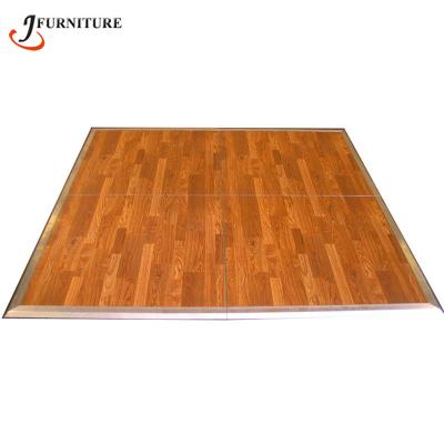 China Teak Wood + Portable MDF Teak Wood Dance Floor for sale