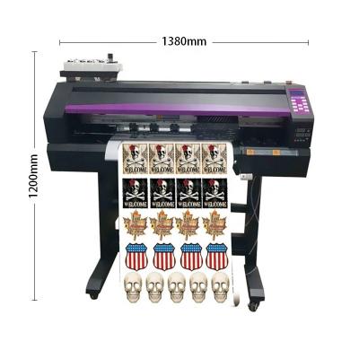 China Garment Shops Digital A1 Dtf 60cm Inkjet Printers 2022 Printer With Double Head I3200 4720 For T Shirt Fabrics Transfer PET Film Printing Machines for sale